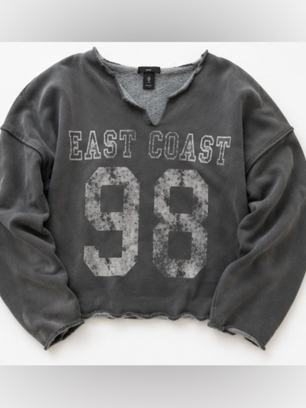 Forever 21 Gray Sherpa-Lined Pullover